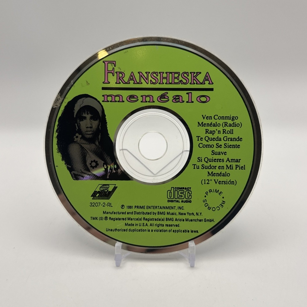 CD Francheska Menealo 1991 Disc Only - Tested